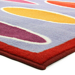 Avis Thedecofactory PRIMA - Tapis imprimé d'ovales multicolore 133x190