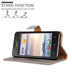 Cadorabo Coque Huawei Y3 / Y3C / Y330 / Y331 / Y360 Etui en Marron