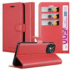 Cadorabo Coque iPhone 12 PRO MAX Etui en Rouge