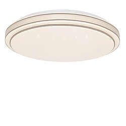 NETTLIFE Plafonnier LED Ø 27 cm Lampe de Chambre Ciel Étoilé Moderne 12 W Lampe Blanc Chaud Lampe Ronde Cuisine pour Couloir Salon