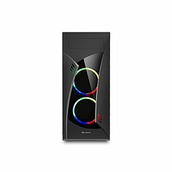 Acheter Sharkoon NIGHT SHARK RGB, Midi ATX Tower, PC, ATX,CEB,EATX,Micro-ATX,Mini-ITX, Noir, Multi, 3 mm