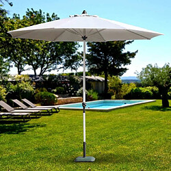 Elios Parasols Parasol à mât central 3 mètre terrasse jardin octogonal Eden