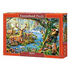 Castorland Puzzle 500 pièces : La vie de la forêt