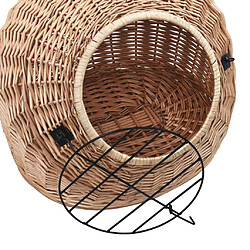 Acheter vidaXL Cage de transport pour chats 50x42x40 cm Saule naturel