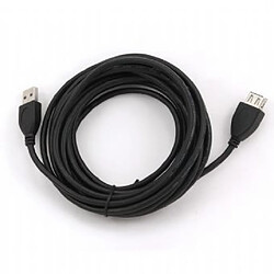 Gembird 15ft, USB 2.0-A - USB 2.0-A câble USB 4,5 m USB A Noir