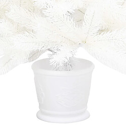 Acheter vidaXL Arbre de Noël artificiel aiguilles réalistes blanc 90 cm