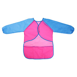 Acheter enfant enfants art artisanat tablier à manches longues peinture blouse imperméable rose