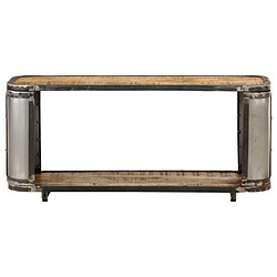 Maison Chic Meuble TV scandinave - Banc TV pour salon 90x30x40 cm Bois de manguier massif -MN76216