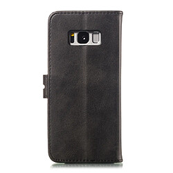 Avis Wewoo Coque Fashion Etui de protection en cuir pour Galaxy S8 Noir