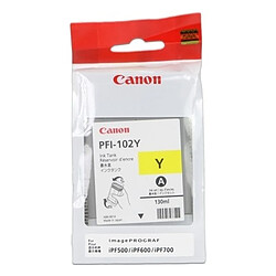 Canon PFI102 Cartouche Jaune 0898B001