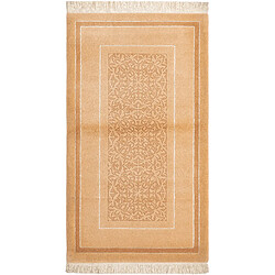 Vidal Tapis de laine 160x91 brun Darya