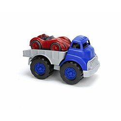 GREEN TOYS TRANSPORT AUTO + VOITURE DE COURSE