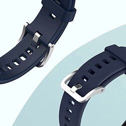 Avizar Bracelet pour Huawei Watch Fit 2 Silicone Résistant Sangle à Trous bleu nuit pas cher