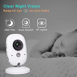 Avis Universal Moniteur de bébé sans fil haute définition vision nocturne bidirectionnelle audio caméra de nounou température de sommeil du bébé moniteur vidéo caméra de sécurité