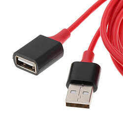 Acheter Adaptateur De Convertisseur USB Vers HDMI Alimenté Par USB 4K Pour IPhone X / 8/8 Plus / 7 Rouge