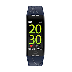 Wewoo Bracelet connecté Z21 Plus Écran couleur LCD TFT de 0,96 pouce Smartwatch IP68 ÉtancheRappel d'appel de soutien / Surveillance de la fréquence cardiaque / du sommeil / Mode Sport multiple Bleu