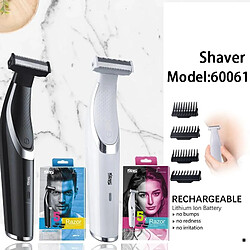 Universal Hommes Shed Moustache Coiffeur Corps Rasoir électrique Cou Rasoir chauve Rechargeable Fil Radio Rasoir | Rasoir électrique (blanc) pas cher