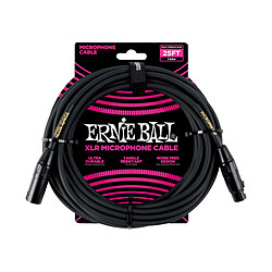 Câble 6073, XLR M vers XLR F, 7,62m Ernie Ball