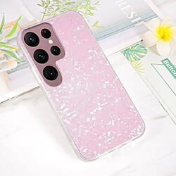 Coque en TPU + acrylique IPAKY rose pour votre Samsung Galaxy S22 Ultra 5G