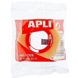 Apli Agipa ruban adhésif transparent 19x33mm