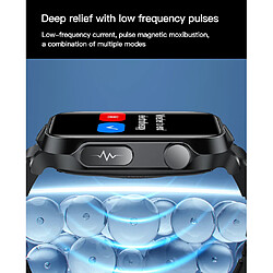 Avis INF Bracelet d'activité avec ECG, pouls, tension artérielle, sommeil, relaxation Blue