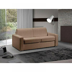 Inside 75 Canapé lit 3 places MASTER convertible EXPRESS 140 cm Tweed Cross taupe MATELAS 18 CM INCLUS