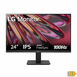 Acheter ECRAN LG 24" Noir 24MR400-B 16:9 IPS 5ms 1920×1080 250cd/m2 100Hz 1300:1 HDMI VGA VESA 100x100 Inclinaison Mode DAS Black Stabilizer AMD FreeSync™