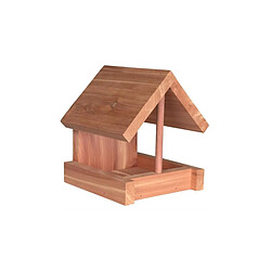 Trixie Natura Mangeoire En Bois De Cedre - 16x15x13 Cm - Naturel - Pour Oiseaux