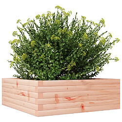 Avis vidaXL Jardinière 70x70x23 cm bois massif douglas