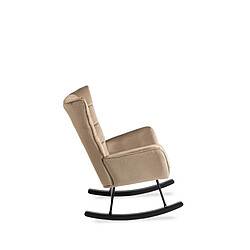 Avis Vivaldi Fauteuil a Bascule JACKSON Beige