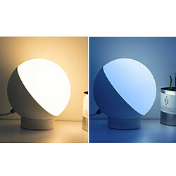 Lampe De Bureau Ronde Moderne à LED Couleur Changeante De Chambre à Coucher Chevet Veilleuse