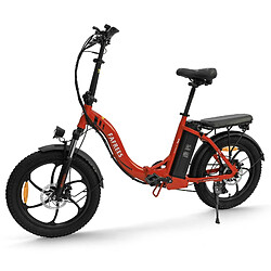 Vélo électrique FAFREES F20 Pliable 36V 250W 15Ah Batterie Maximum speed 25km/h Red