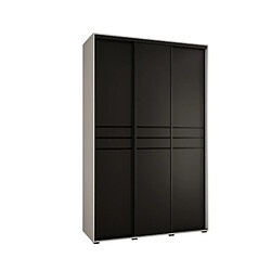 Abiks Meble Armoire Davos 10 À Portes Coulissantes 235,2/150/45 3 Portes