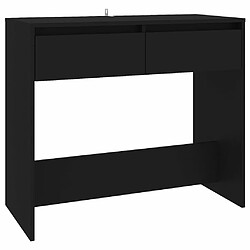 Maison Chic Table console | Meuble d'entrée | Table d'appoint Noir 89x41x76,5 cm Acier -GKD51271