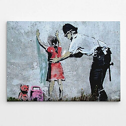 EPIKASA Impression sur Toile Banksy Recherche