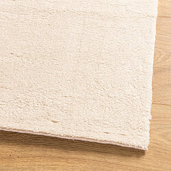 Avis vidaXL Tapis HUARTE à poils courts doux et lavable beige 60x110 cm