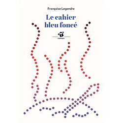 Le cahier bleu foncé