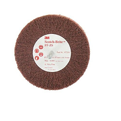 Brosse 3M scotch-brite FF-ZS very fine diamètre 100 mm x 1