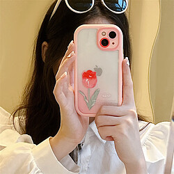 Avis GUPBOO Étui pour iPhone11 Smoky girl tulip japonais et coréen étui pour téléphone portable anti-chute doux