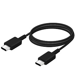 Câble USB-C vers USB-C Charge rapide 1 mètre D'origine Samsung EP-DG977BWE Noir