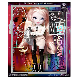 MGA Poupée Articulée Shadow High Karla Choupette Édition Rainbow High Multicolore pas cher