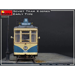 Mini Art Maquette Train Soviet Tram X-series. Early Type pas cher