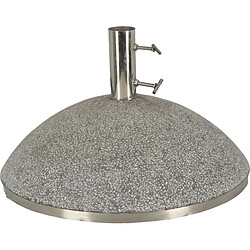 Esschert Design Pied de parasol granit 43,9kg gris clair.