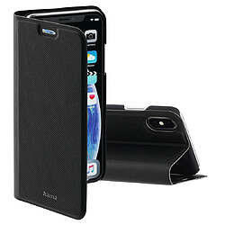 HAMA Etui portefeuille "Slim Pro" pour Apple iPhone X/Xs