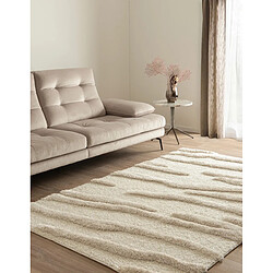 Hadorn Tapis shaggy 305x240 Blanc Thun Tribus