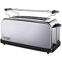 RUSSELL HOBBS 23520-56 Toaster Grille Pain 1600W Victory 2 Longues Fentes Chauffe Viennoiserie Design Rétro