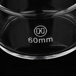 Avis Plats de Cristallisation En Verre de 60 Mm, Borosilicate, Réutilisables et Parfaits pour Le Stockage