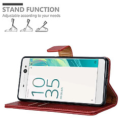 Cadorabo Coque Sony Xperia XA Etui en Rouge pas cher