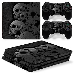 Stealth Gamer Skin Console et Manettes PS4 PRO - All Skull