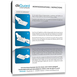 DisGuard Film de Protection d'écran de Haute qualité pour LG Optimus L9 II